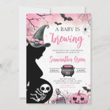 Bebé rosa prepara Baby Shower de Halloween