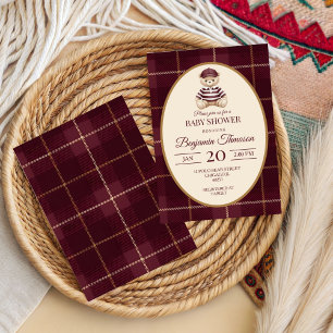 Invitación Bebé Tiburón de Lujo Baby Shower