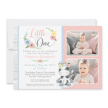 Bebé Vaca Primer Collage de fotos de ternera flora