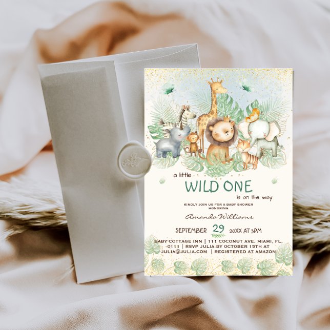 Invitación Beber de safari en la jungla (Subido por el creador)