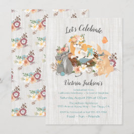 Invitación Bebés y mamás Licenciatura en Veterinaria