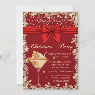 Invitación Bebida de galleta de jengibre destaca en la fiesta