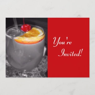 Invitación Bebida del cóctel