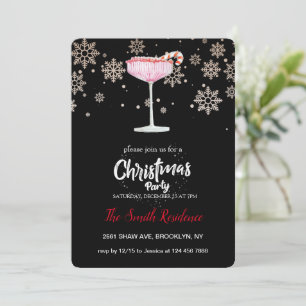 Invitación Bebidas festivas dulces