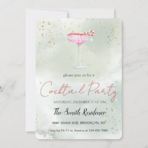 Invitación Bebidas festivas dulces