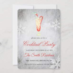 Invitación Bebidas festivas dulces