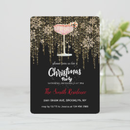 Invitación Bebidas festivas dulces