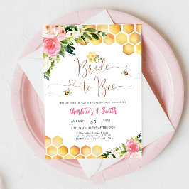 Invitación Bee Bridal Shower Invitation