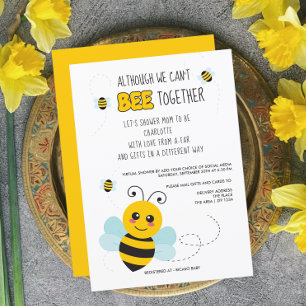 Invitación Bee Thant No puede estar unido en Baby Shower por 