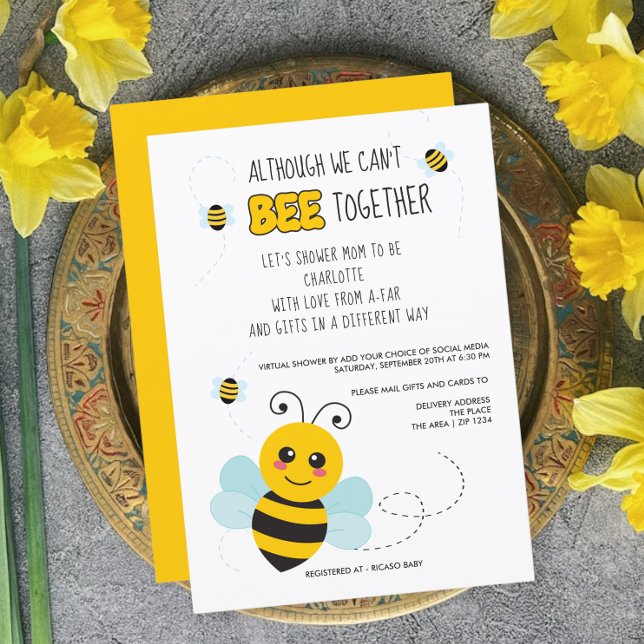 Invitación Bee Thant No puede estar unido en Baby Shower por  (Subido por el creador)