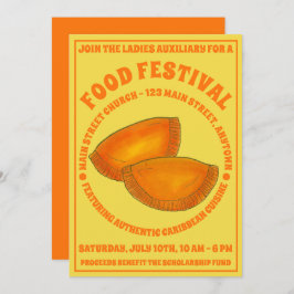 Invitación Beef Patty Food Fest Cocina del Caribe