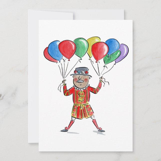 Invitación Beefeater (Anverso)