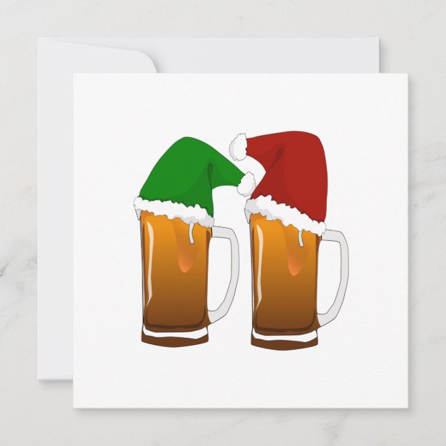 Invitación Beer Cheer navidades (Anverso)