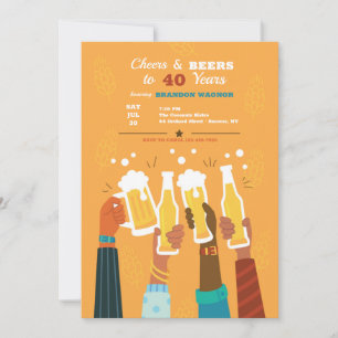Invitación Beer Cheers