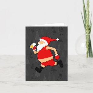 Invitación beer santa claus xmas