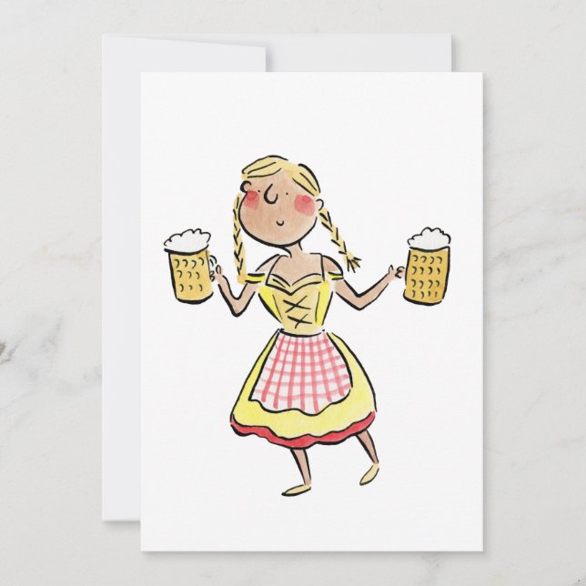 Invitación Beers bávaras (Anverso)