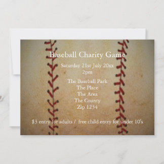 Invitación Béisbol