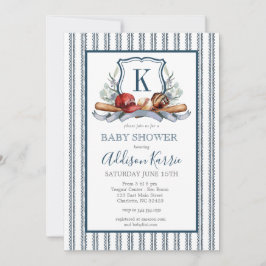 Invitación Beisbol Bebé ducha