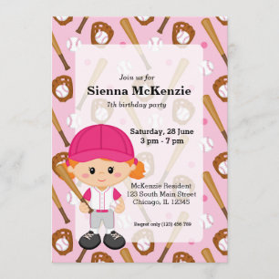 Invitación Beisbolista