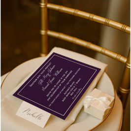 Invitación Bella Pluma y Boda Gris