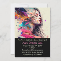 "Belleza artística: Gran Salón de Apertura Invitac