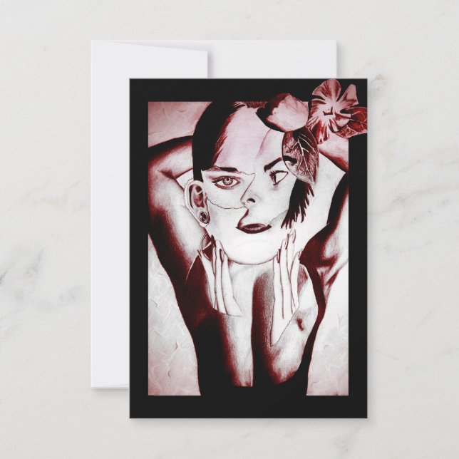 Invitación belleza en conjunto (Anverso)