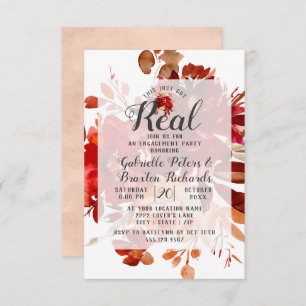 Invitación Belleza Rústica que acaba de tener una verdadera f