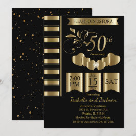 Invitación Bello 50 Aniversario de Bodas de Oro