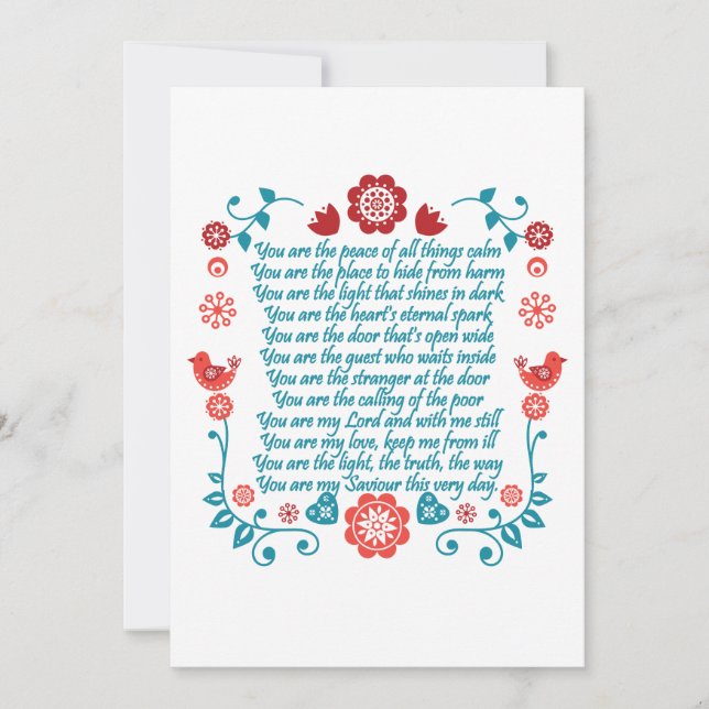 Invitación Bendición 13 (Anverso)