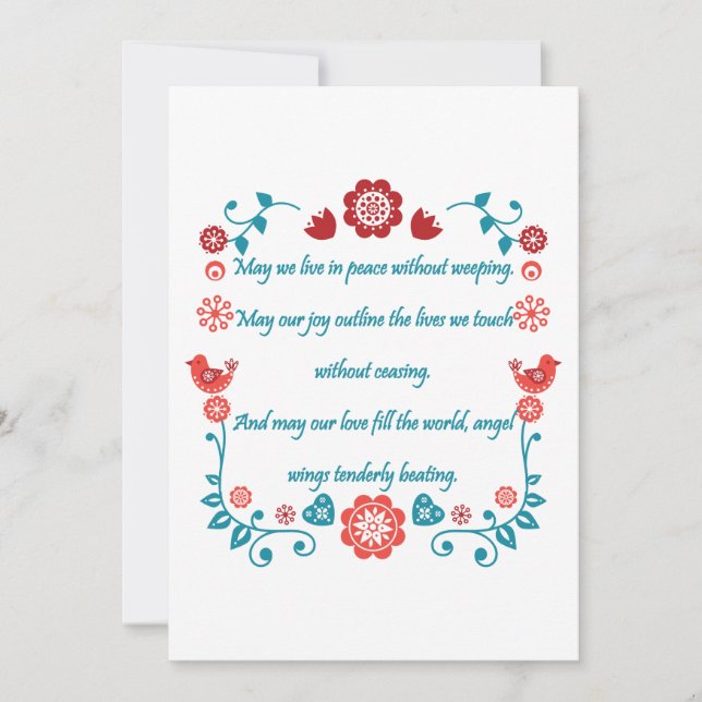 Invitación Bendición 30 (Anverso)