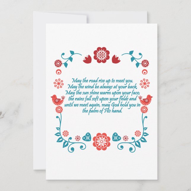 Invitación Bendición de 15 (Anverso)