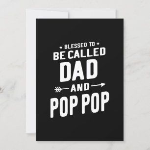 Invitación Bendiciones a los hombres por llamarse papá y papá