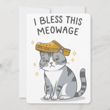 Bendigo este divertido matrimonio Meowage de gatos