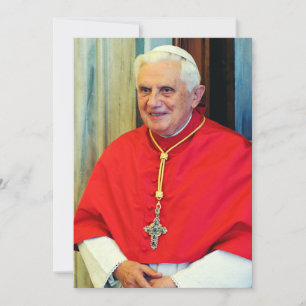 Invitación Benedicto del Papa alemán