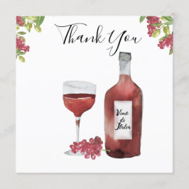 Invitación Benvenuti Italia Boda Gracias Cartas