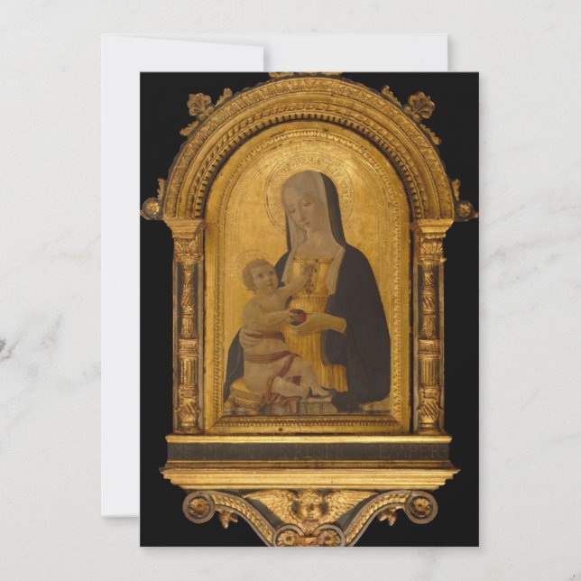 Invitación Benvenuto di Giovanni - San Nicolás (Anverso)