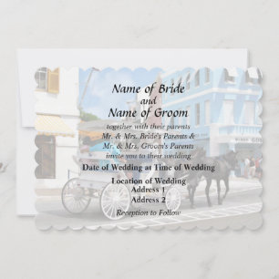 Invitación Bermudas - Paseo en carro por los favoritos de la