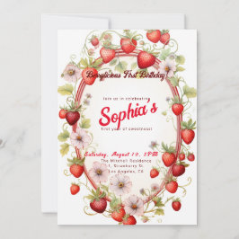 Invitación ¡Berricoso primer cumpleaños! 1.ᵉʳ Fiesta del Aniv