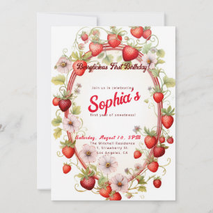 Invitación ¡Berricoso primer cumpleaños! 1.ᵉʳ Fiesta del Aniv