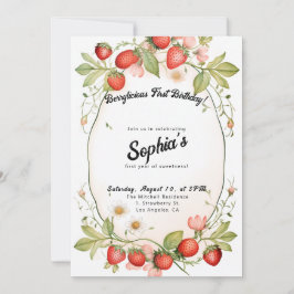 Invitación ¡Berricoso primer cumpleaños! 1.ᵉʳ Fiesta del Aniv