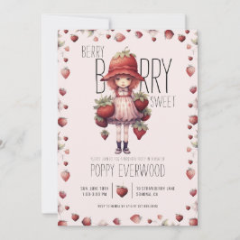 Invitación Berry Berry Sweet Birthday