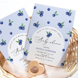 Invitación Berry Blue Berry