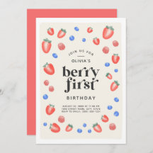 Berry First Birthday