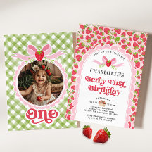 Berry First Birthday 1er cumpleaños