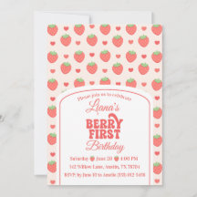 Berry First | La fiesta de cumpleaños número 1 de