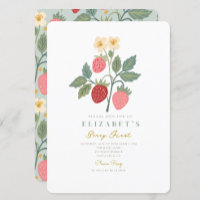 Berry First Strawberry Bouquet Birday