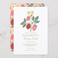 Berry First Strawberry Bouquet Birday