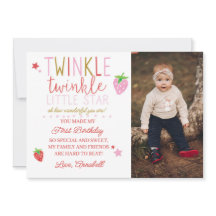 Berry First Thank You Card Twinkle Star Download