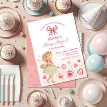Berry Magical Fairy Chica Strawberry Primer cumple