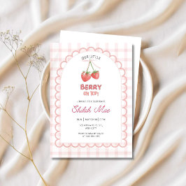 Invitación Berry On Top Fresa